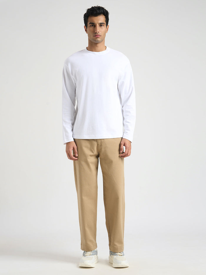 O-Neck Regular Fit T-shirt - White