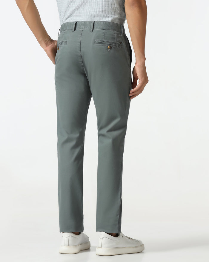 Olive Textured Khakis - Kary