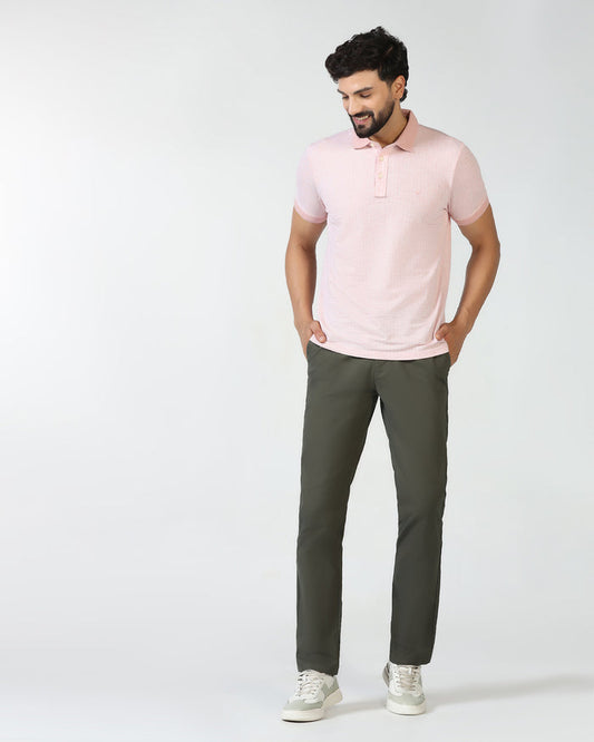 Olive Textured Khakis - Murray