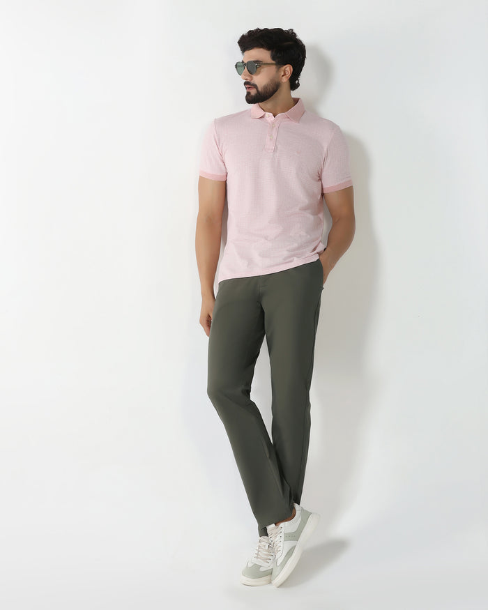 Olive Textured Khakis - Murray
