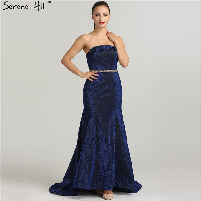 On Sale No Return No Refund Designer Sexy Evening Dresses Mermaid Fashion Long Dress Elegant Evening Real Photo LA6440 - SERENE HILL