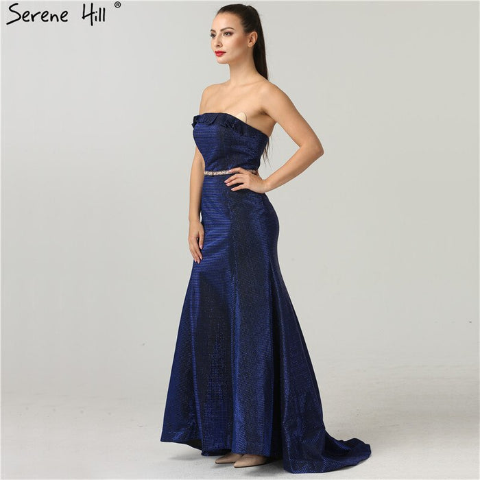 On Sale No Return No Refund Designer Sexy Evening Dresses Mermaid Fashion Long Dress Elegant Evening Real Photo LA6440 - SERENE HILL