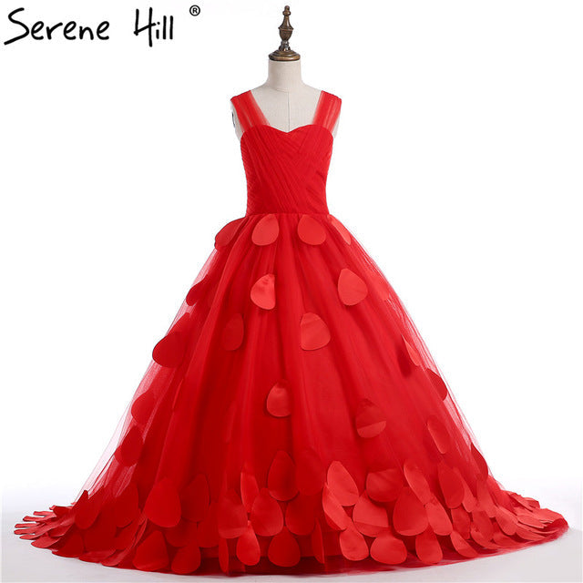 On Sale No Return No Refund Petal Flower Girl Dresses Girls pageant dresses for girls HTA0002 - SERENE HILL