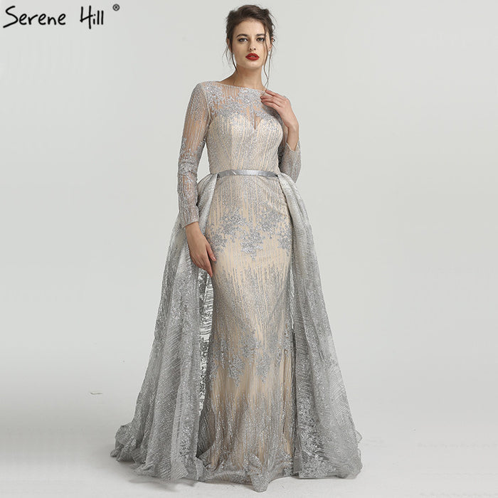 On Sale no return no refundSale Sparkle Long Sleeves Mermaid Evening Dresses LA6503 - SERENE HILL