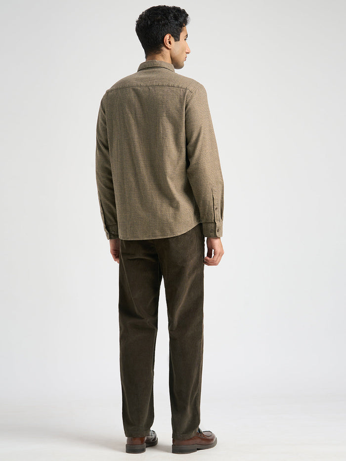 Organic Cotton Brushed Check Shirt