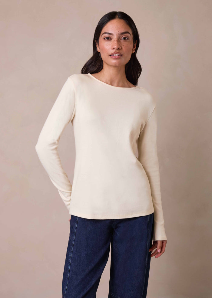 Organic Cotton Long Sleeve Top