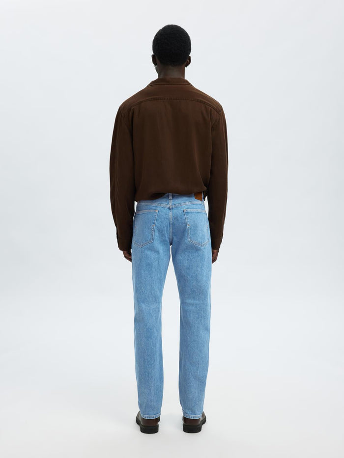 organic Cotton Slim Fit Jeans - Light Blue