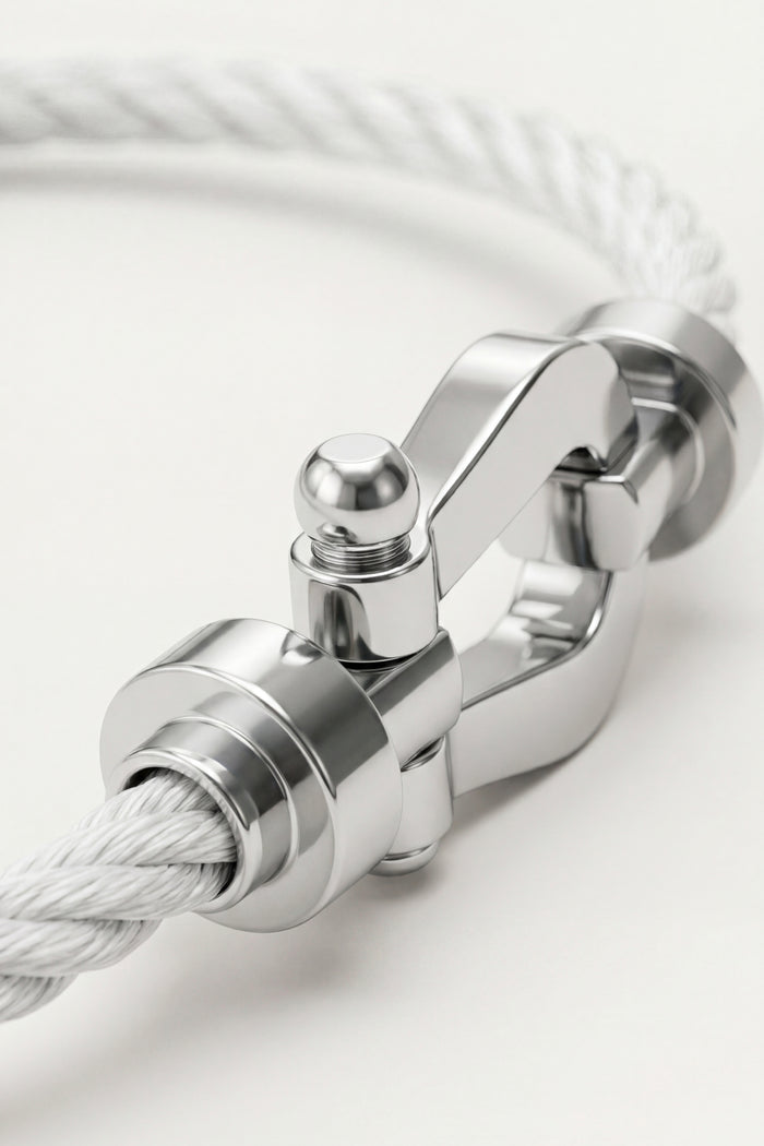 Ortigia Platinum Bracelet White