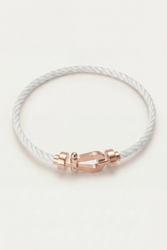 Ortigia Rose Gold Bracelet White