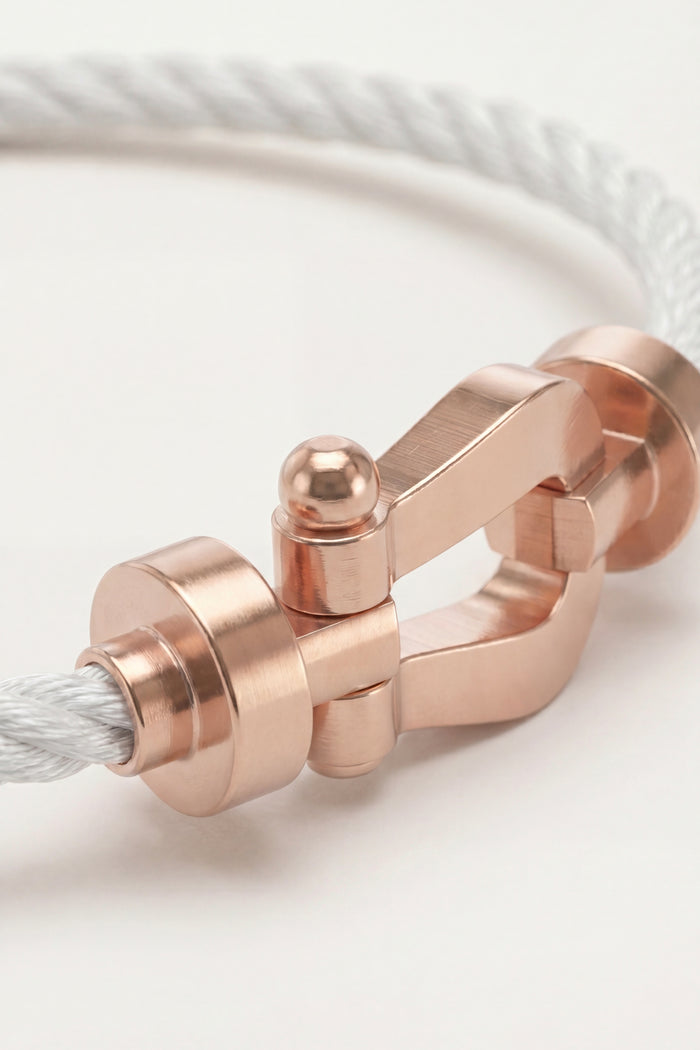 Ortigia Rose Gold Bracelet White