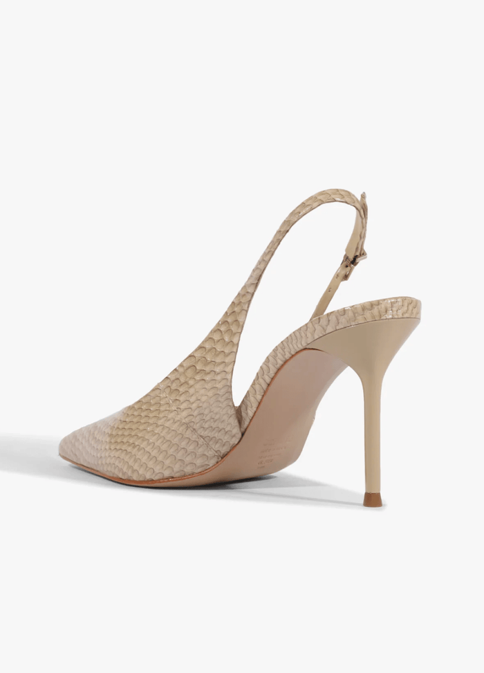 Pale Khaki Paola Heel - Amor Lafayette