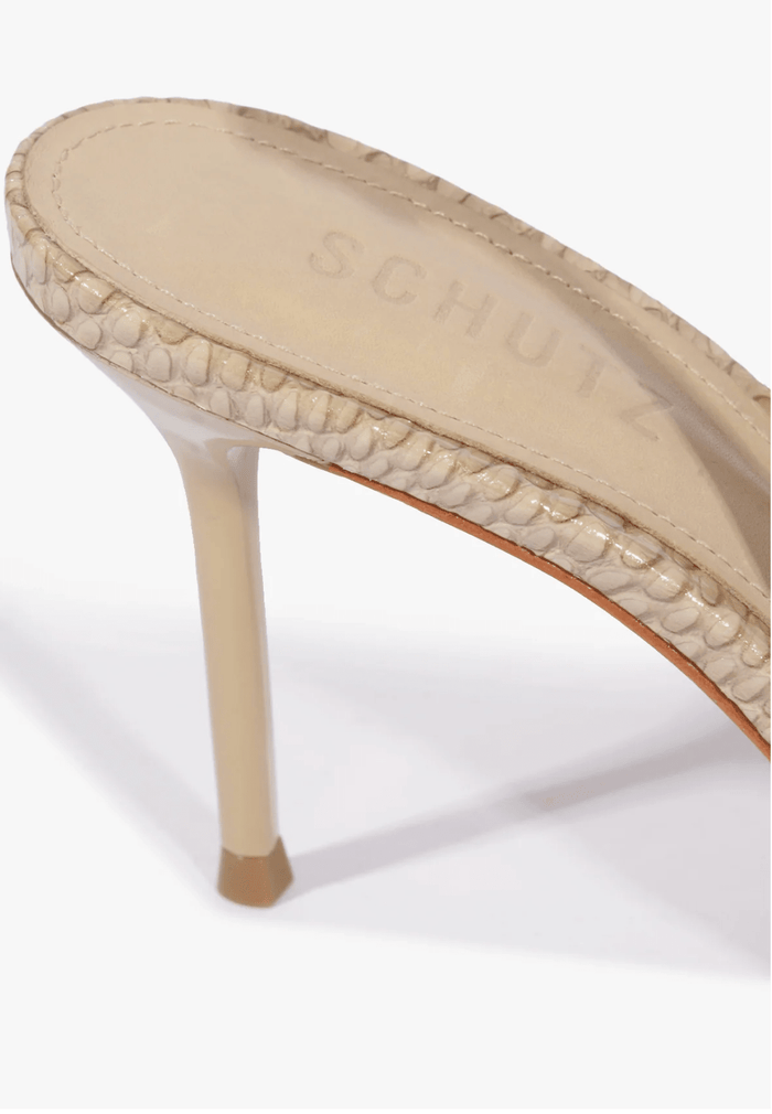 Pale Khaki Paola Heel - Amor Lafayette