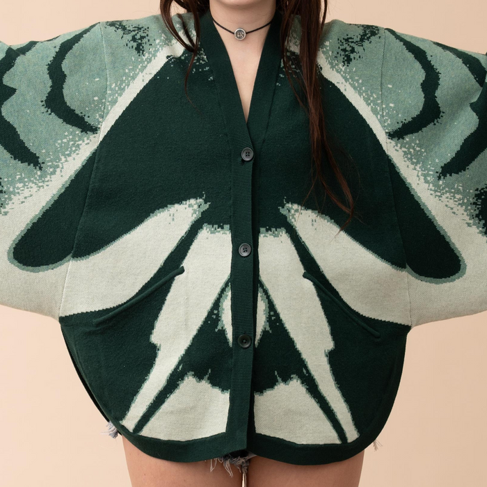 Pandora Sphinx Moth Cardigan