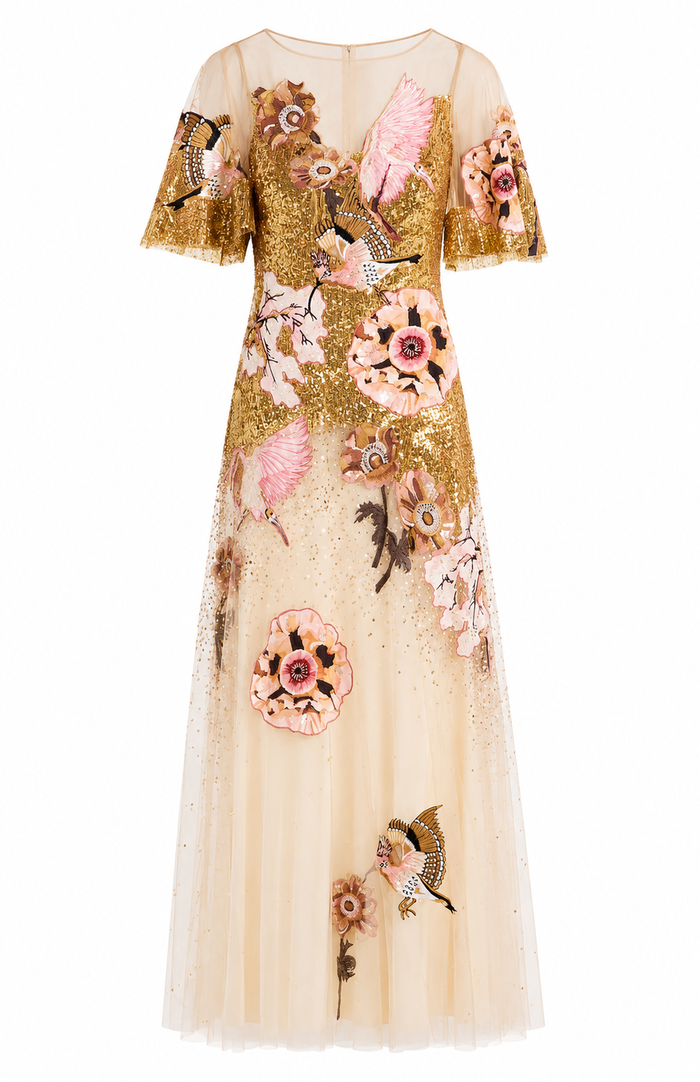 Petal Gown - Gold