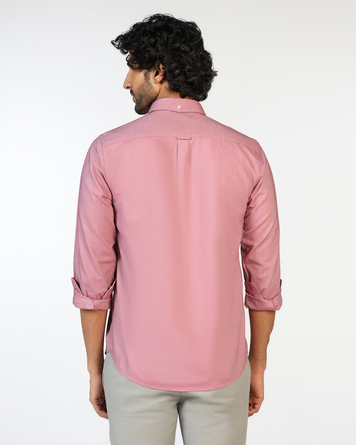 Pink Solid Shirt - Solly