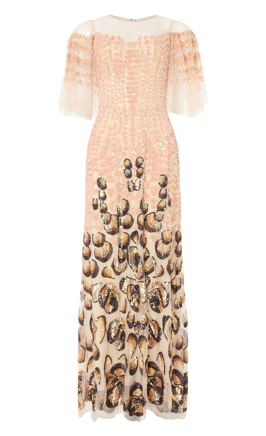 Piper Dress - Iridescent Gold