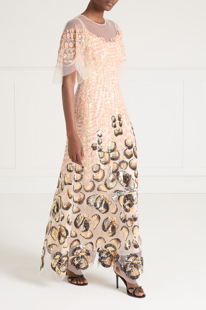 Piper Dress - Iridescent Gold