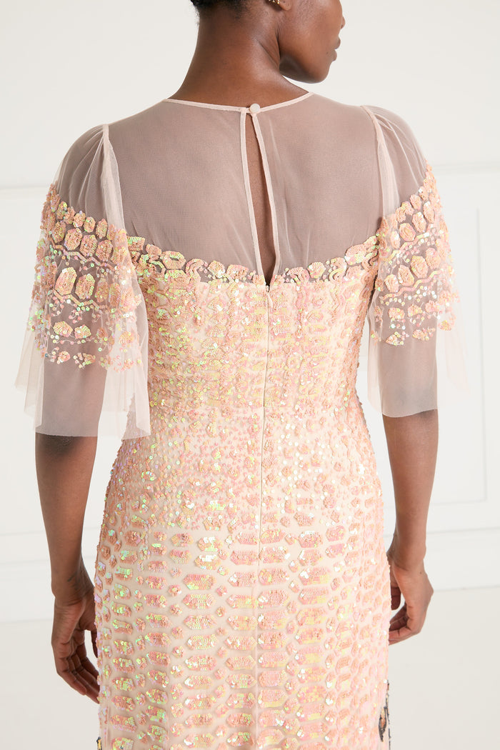 Piper Dress - Iridescent Gold