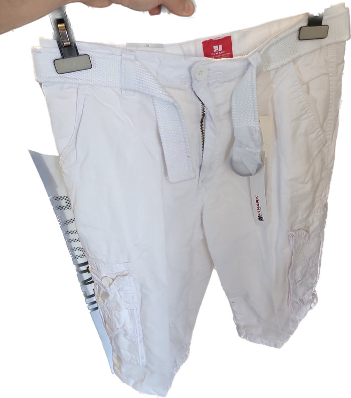 Pjmark short cargo blanc