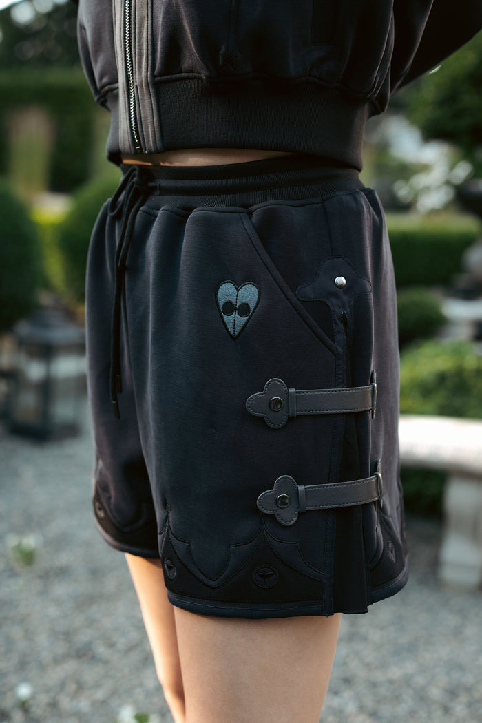 Plague Doctor Tracksuit Shorts (Limited Pre-Order)(ESD: September 20th - 30th, 2026)