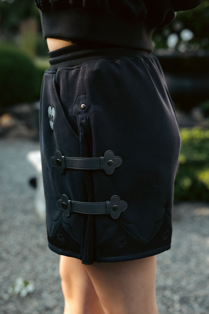 Plague Doctor Tracksuit Shorts (Limited Pre-Order)(ESD: September 20th - 30th, 2026)