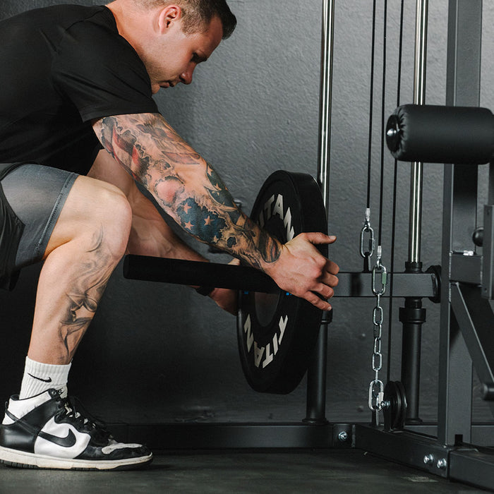 Plate-Loaded Lat Pull Down & Cable Row Machine