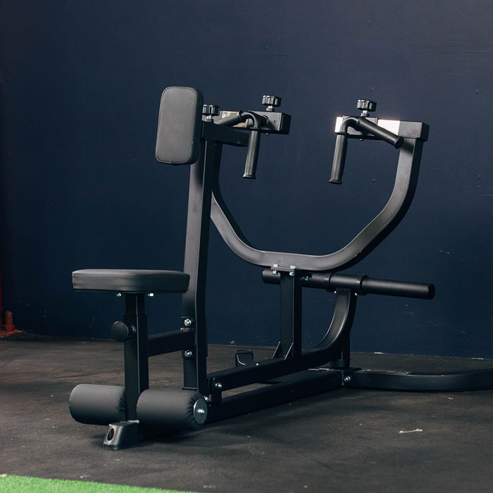 Plate-Loaded Seated Row Machine