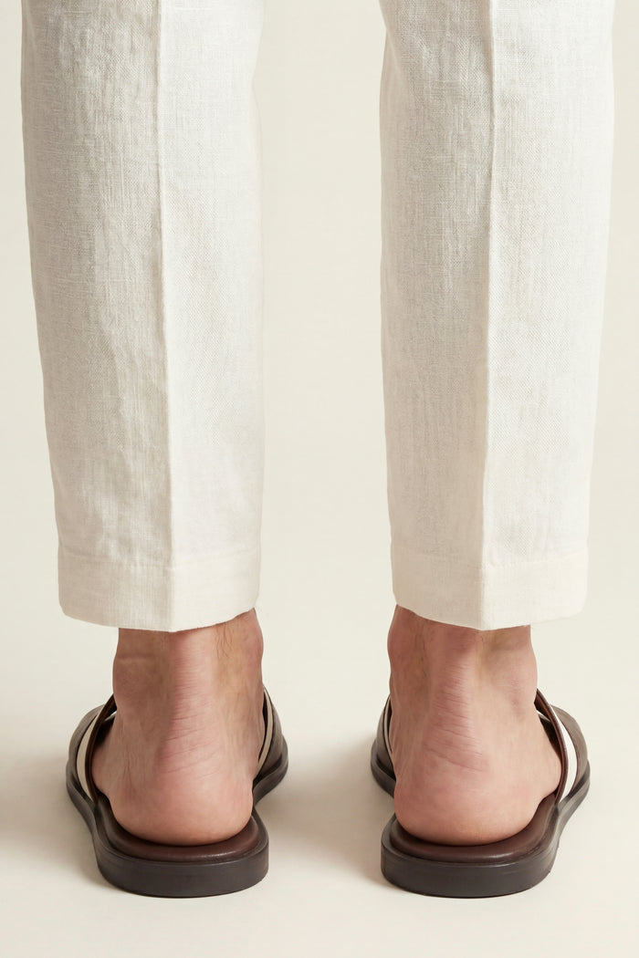 Portofino Leather Sandal Brown