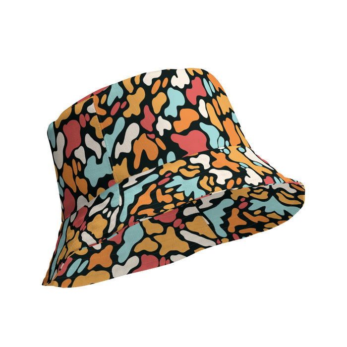 PRM Camo Bucket Hat, Project Roadmap camo pattern by Roc Sol