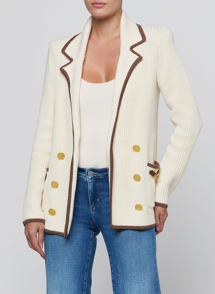 RANCH KNIT BLAZER - Amor Lafayette