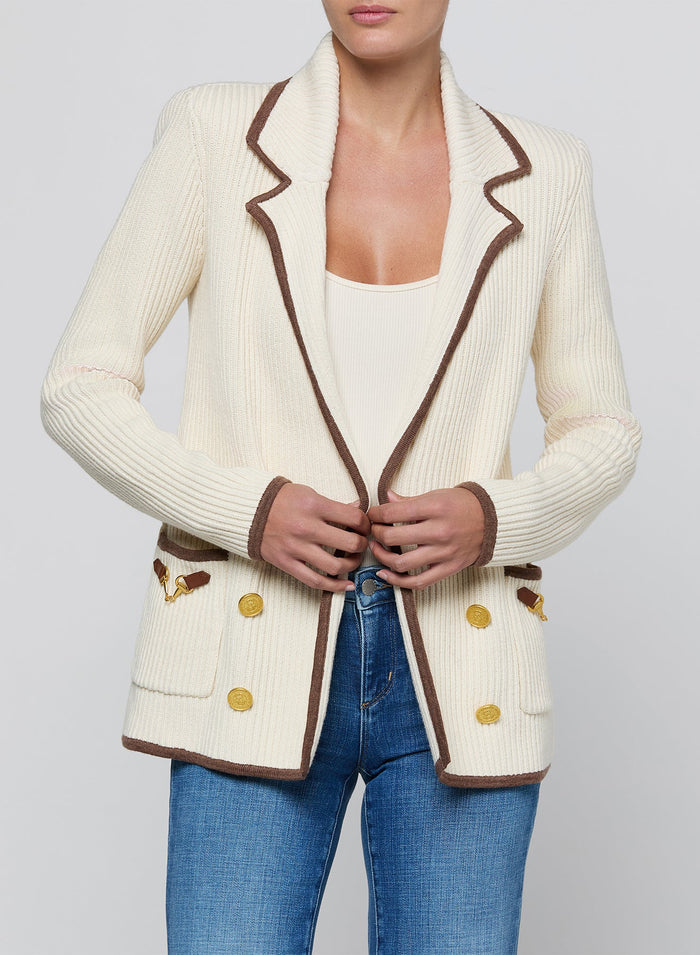 RANCH KNIT BLAZER - Amor Lafayette