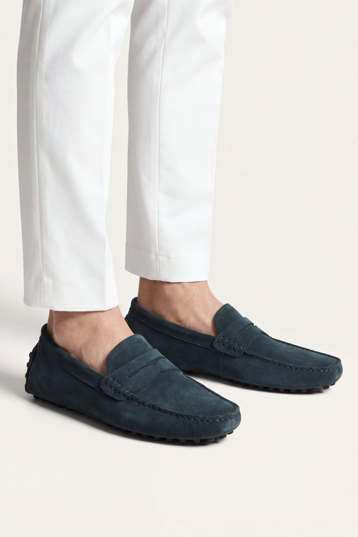 Ravino Driver Loafer Dark Teal