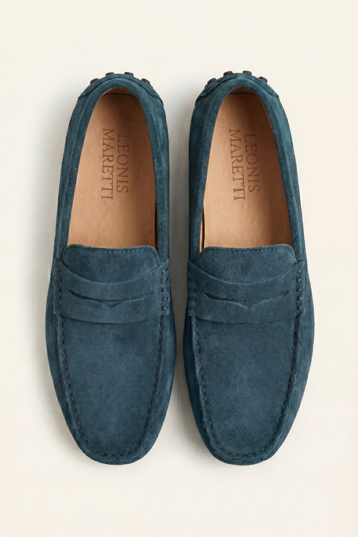 Ravino Driver Loafer Dark Teal