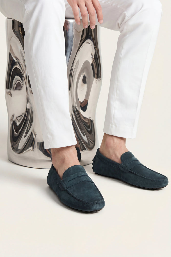 Ravino Driver Loafer Dark Teal