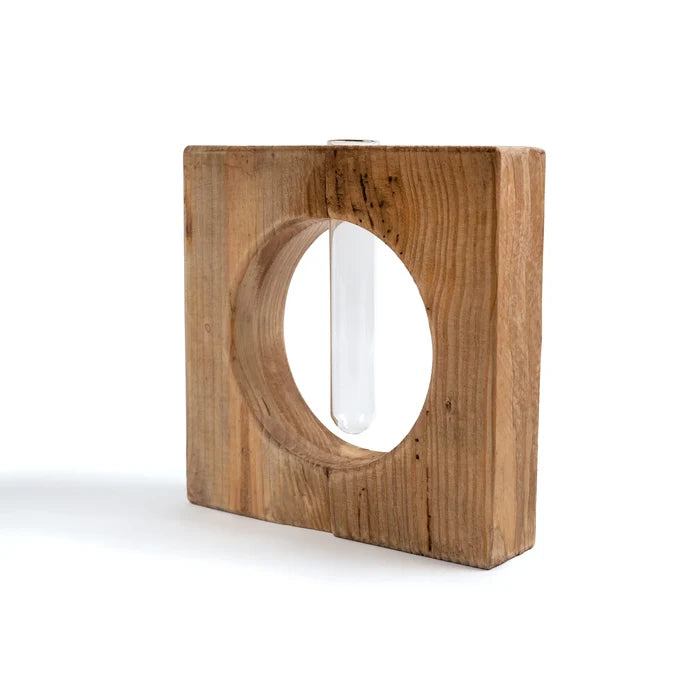 Recycled Pine Wood Vase