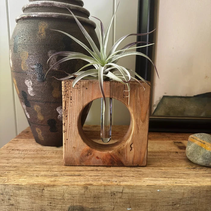 Recycled Pine Wood Vase