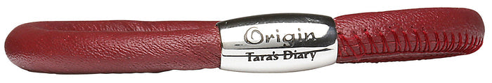 Red Leather Origin Bracelet