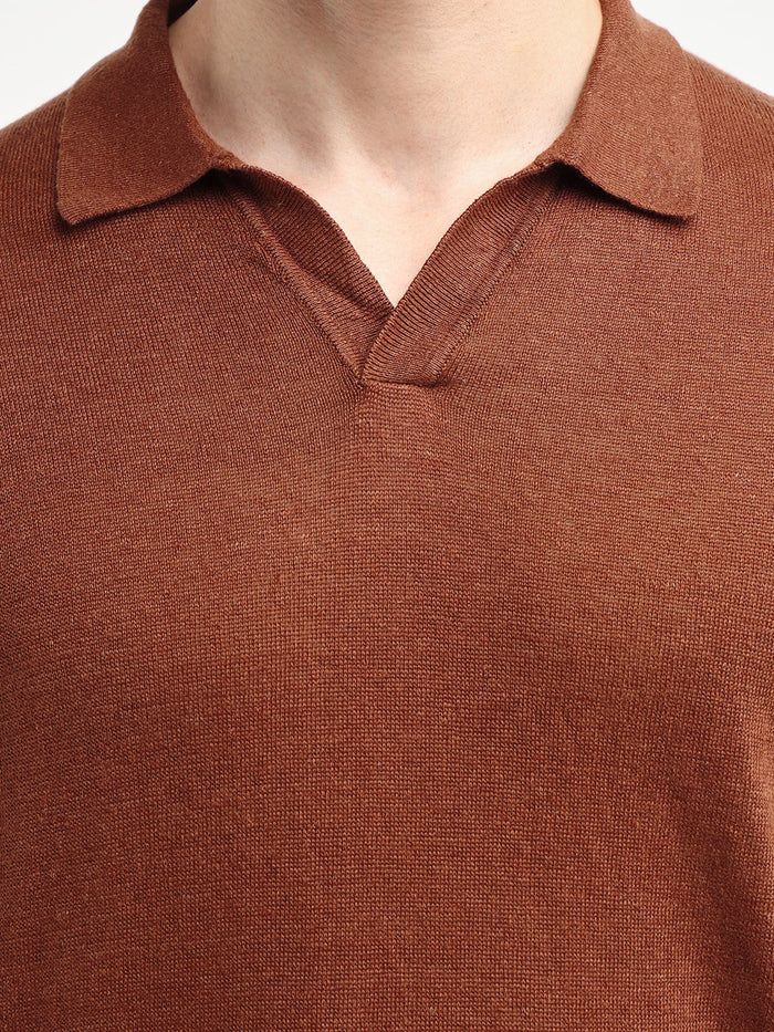 Regular Fit Linen Polo