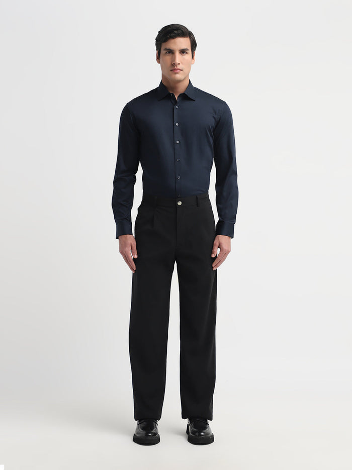 Regular Fit Performance Shirt - Dark Blue