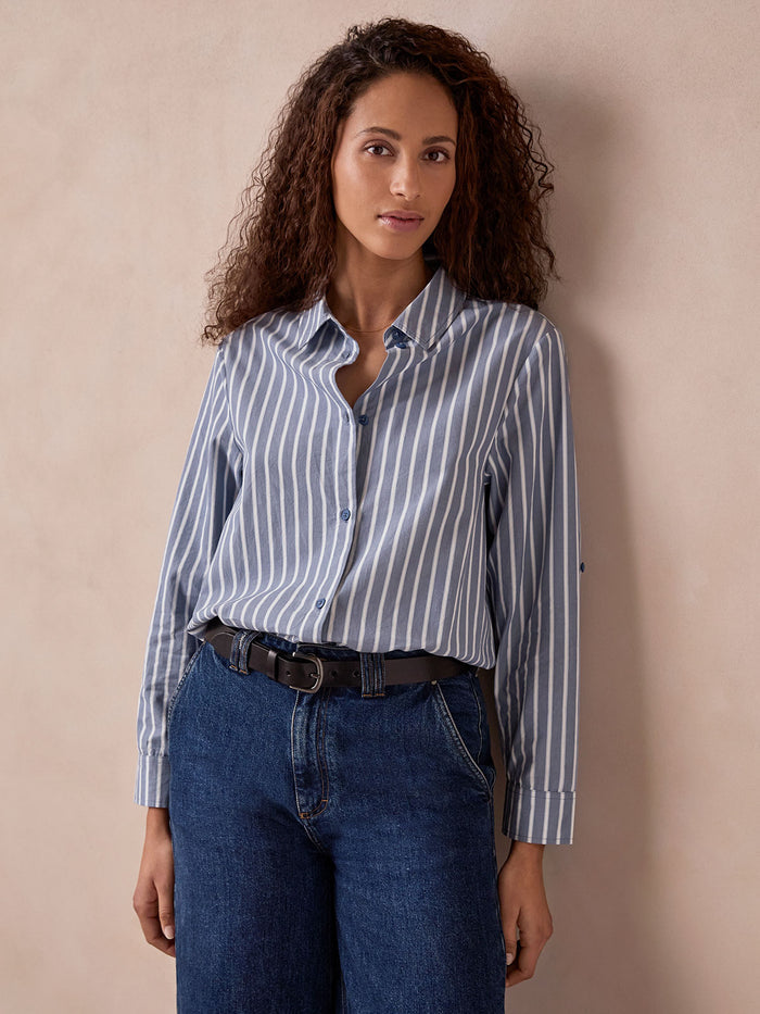 Relaxed Fit Cotton Shirt