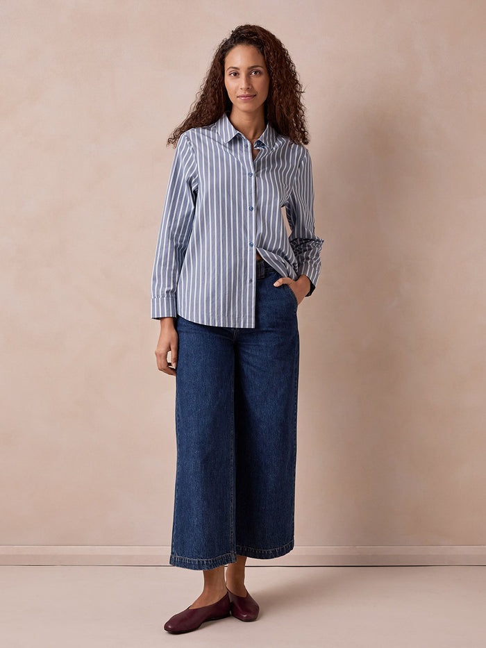 Relaxed Fit Cotton Shirt