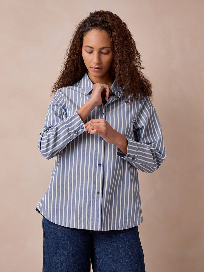 Relaxed Fit Cotton Shirt