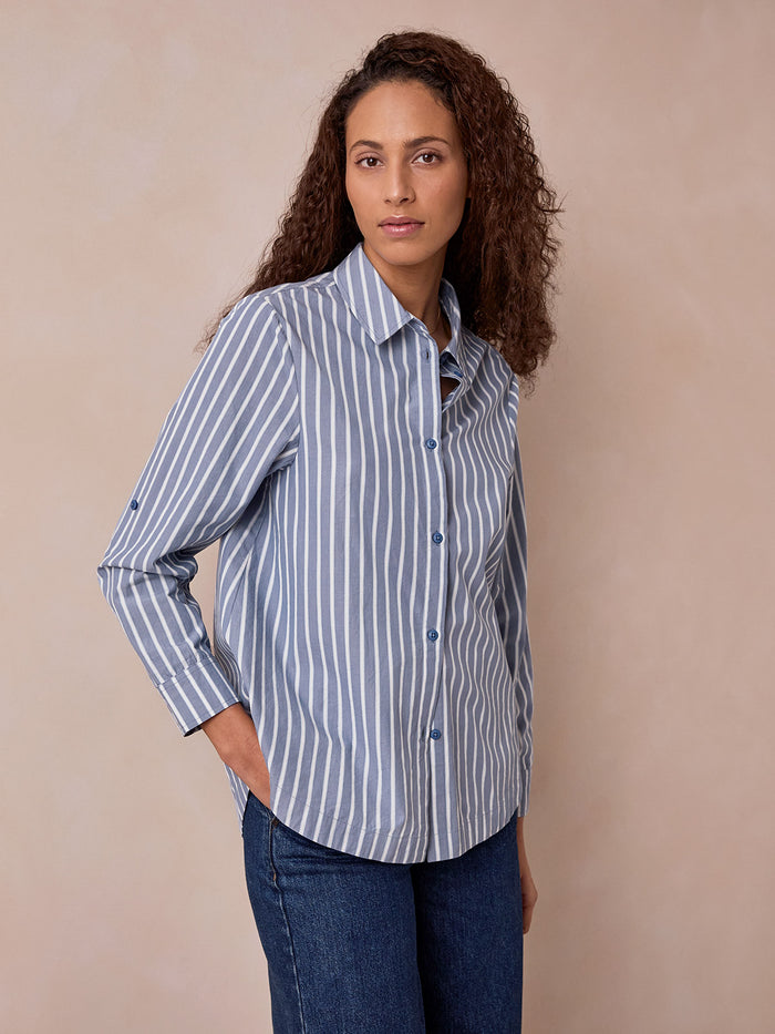 Relaxed Fit Cotton Shirt