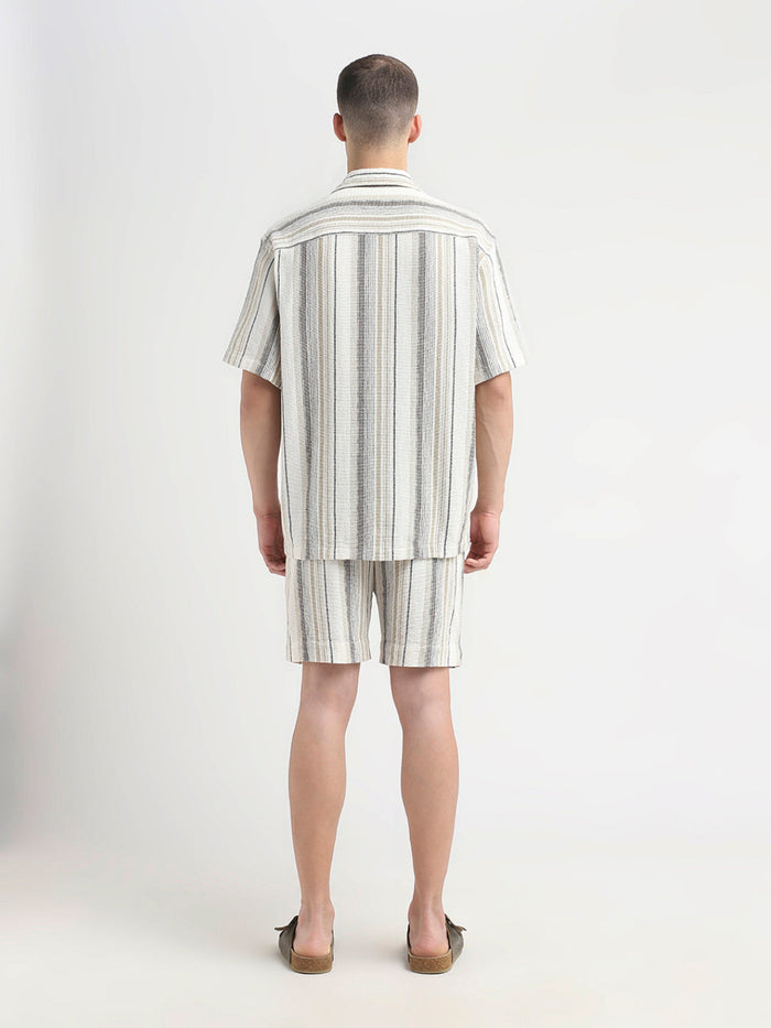 Resort Collar Relaxed Fit Shirt