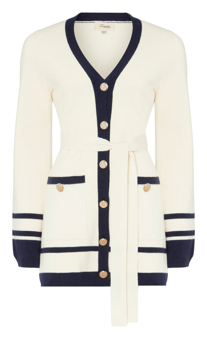Ribera Knit Jacket - Ivory