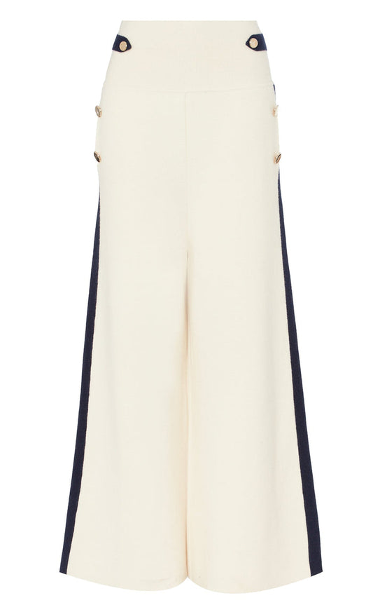 Ribera Knit Trousers - Ivory