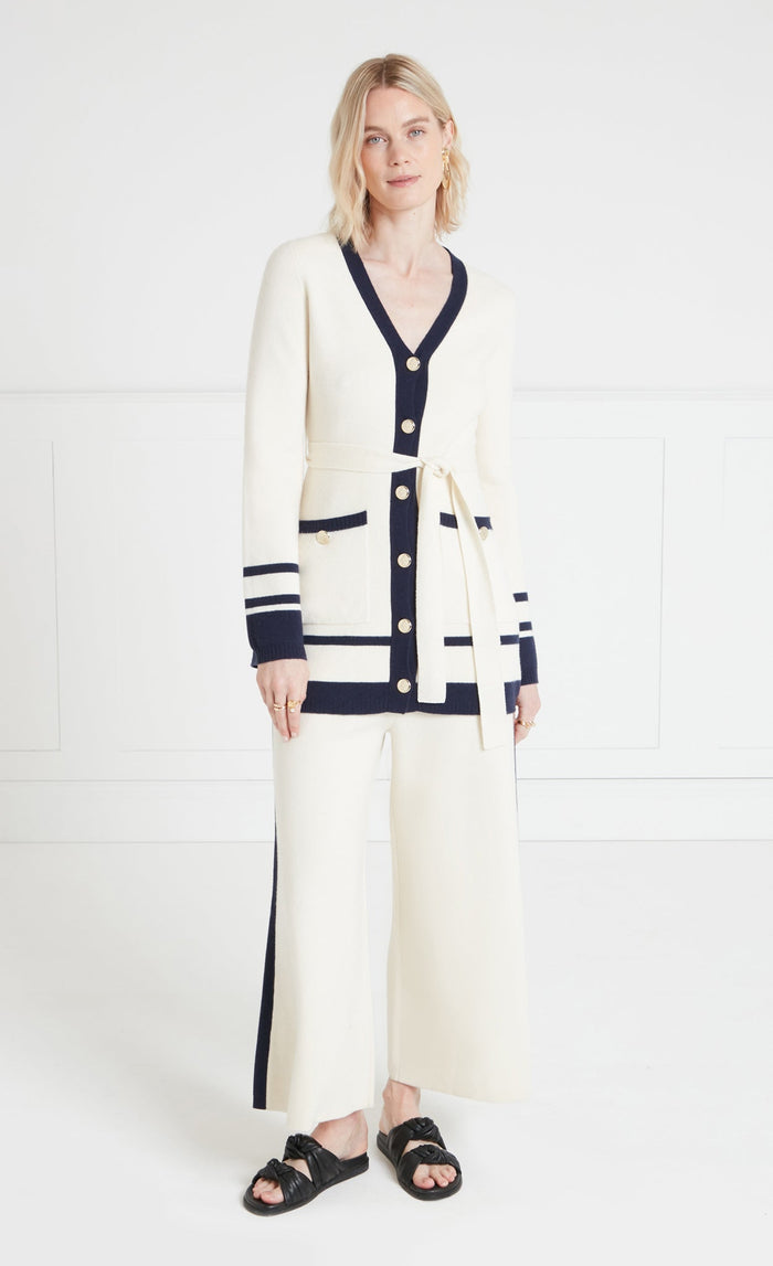 Ribera Knit Trousers - Ivory