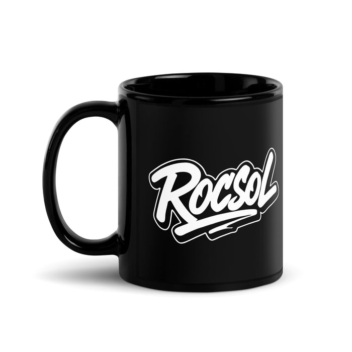 Roc Sol Mug, ceramic coffee mug with artwork by the Miami artist