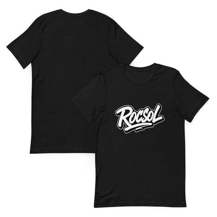 Roc Sol T-Shirt, logo tee by the Miami artist