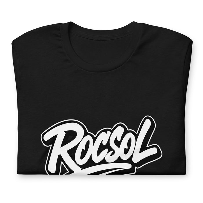 Roc Sol T-Shirt, logo tee by the Miami artist